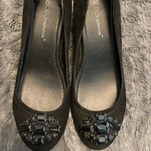 BCBGeneration wedge black. Size 5.5